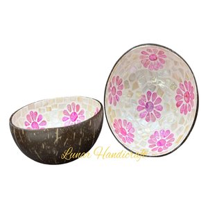 ชามรับประทานอาหารธรรมชาติลายกะลามะพร้าวเคลือบแล็คเกอร์เป็นมิตรต่อสิ่งแวดล้อมผลิตในประเทศเวียดนามสำหรับแจกของรางวัล> 10ชิ้น - Product Image 1