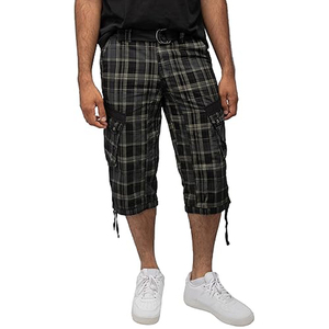 กางเกงขาสั้นผ้าคอตตอนของผู้ชายสำหรับฤดูร้อน2024กางเกงขาสั้นสำหรับผู้ชายขายส่งมาใหม่ขนาดมาตรฐาน - Product Image 5