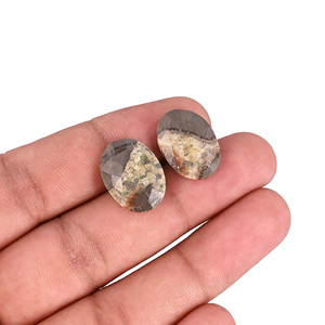 Septarian หินแจสเปอร์พลอยรูปไข่หลวมขายส่งสำหรับทำเครื่องประดับแหวนหิน - Product Image 2