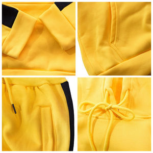 Conjunto de chándal de entrenamiento de gimnasia para hombre, ropa deportiva de invierno de alta calidad para trotar y hacer ejercicio, OEM personalizado - Product Image 2