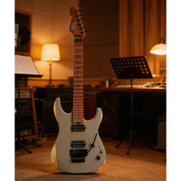 Guitare électrique SBS VS260 avec manche en érable torréfié, corps en aulne massif, micros H-H polis, tremolo verrouillable Floyd Rose, 22 frettes Jumbo nickelées
