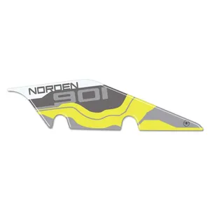 Adesivi 3D Personalizzati con Logo Compatibili con Husqvarna Norden 901 2024-25 per Protezione Cinghia Moto - Product Image 1