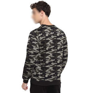 Venta al por mayor tasa de sudaderas de lana de algodón para los hombres cuello redondo de manga larga de diseño con logotipo personalizado cómodo para el invierno - Product Image 3