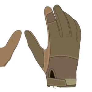 Guantes de Trabajo de Nailon Recubiertos de PU Antideslizantes de Alta Calidad, Secado Rápido, Detección Táctil, para Uso en Exteriores en las Cuatro Estaciones - Product Image 4