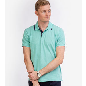 Polos de algodón 2025 para hombre, camisetas informales de manga corta con logotipo bordado para hombre - Product Image 2