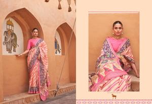 Pure Barabbas Women's Collection Handcrafted Silk <b>Blouse</b> Sari Smooth Finish Indian Pakistani Clothing Dhwaja Export Ready Wear - Product Image 3