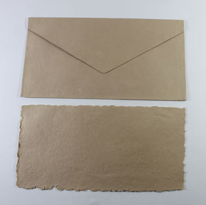 ชุดซองใส่การ์ดจีเอสเอ็มพร้อมกระดาษแฮนด์เมดรีไซเคิลเข้าคู่กัน250ใบออกแบบได้ตามต้องการ - Product Image 3