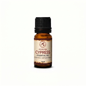 Aceite Esencial de Ciprés 10 ml, Puro, Destilado al Vapor, Aceite de Aromaterapia para Difusor, Masajes y Uso en Spa - Product Image 1