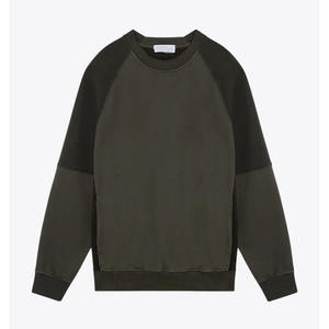 Sweat-shirts pour hommes à logo imprimé personnalisé, coupe classique, 100% coton molleton, hiver, uni, teint, écologique, OEM, vente en gros - Product Image 1