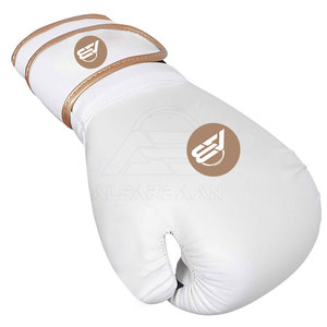 ปากีสถานผลิตถุงมือชกมวย ถุงมือหนัง PU ปักโลโก้ตามสั่ง สำหรับฝึกซ้อม - Product Image 3