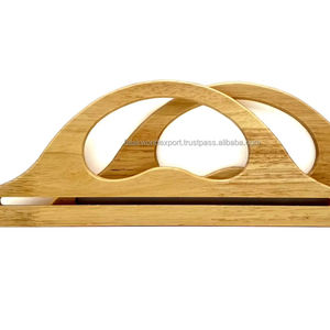 Poignées de sac à main en bois personnalisées de haute qualité 30*12cm avec cadre pour ajouter du style à vos accessoires Falak World Export - Product Image 1