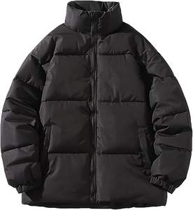 Chaqueta de Invierno para Hombre 2025, Estilo Personalizado, Cuello Alto, Logotipo Frontal, Poliéster, Mangas Largas, Venta al Por Mayor - Product Image 3