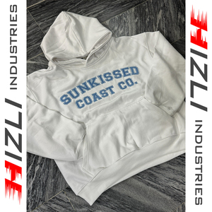 Sweat à capuche unisexe surdimensionné de haute qualité, à épaules tombantes, style Y2K, 100% coton, polaire épais et lourd, broderie - Product Image 5