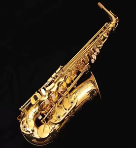 Paris Series II Super Action 80 Jubilee Edition Alto saxophone ใหม่เคลือบทอง BB โทนยางแข็งทองเหลืองพร้อมส่ง - Product Image 2