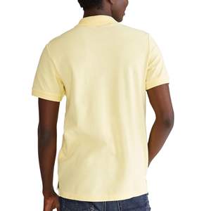 Moda personalizada 100% fibra de poliéster lavado con ácido bordado Color sólido estampado de gran tamaño estilo gótico polos - Product Image 3