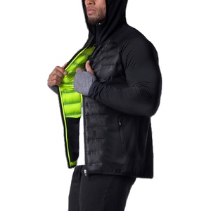 Bomber <b>Jacket</b> (Men GTS Gym-To-Street Edition) Winter Casual <b>Waterproof</b> Windproof <b>Thin</b> Zipper Solid - Product Image 1