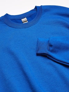 Jersey de cuello redondo con diseños populares de gran tamaño personalizado de alta calidad al por mayor, ropa de calle lisa, sudaderas con capucha de moda para hombre - Product Image 3