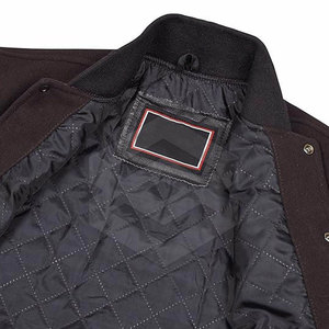 Chaqueta Letterman de Manga Larga con Cuello Alto y Estampado Personalizado de Alta Calidad, Diseño de Moda Más Vendido en 2025 - Product Image 3