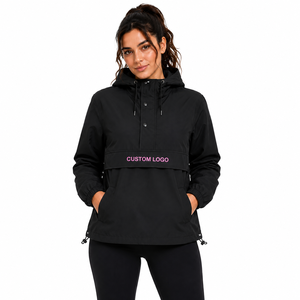 Veste coupe-vent d'hiver pour femme, style vintage, écologique, streetwear ample, en tissu Softshell à mémoire de forme, personnalisable avec logo - Product Image 2