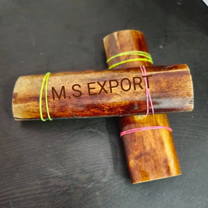 Elegant Brown <b>Bone</b> <b>Knife</b> <b>Handle</b> Designed For Stylish Home Decoration Featuring Love Style And Natural Texture Wholesale Price - Product Image 1