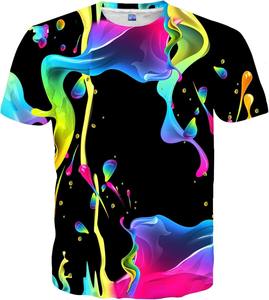 เสื้อยืดพิมพ์ลายสำหรับผู้ชายเสื้อยืดโพลีเอสเตอร์สี100% แบบเรียบพิมพ์โลโก้ได้ตามต้องการ - Product Image 6