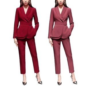 Trajes OL Formal Party Office Nuevo vestido de moda para damas Pantalones de dos piezas Traje 2026 - Product Image 3