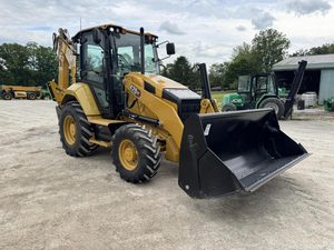 Chargeuse compacte jaune, chargeuse sur pneus, excavatrice, chargeuse de chantier compacte pour travaux agricoles et de jardinage - Product Image 5