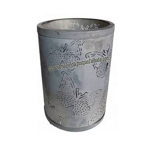 ที่ใส่เทียนโลหะลายผีเสื้อสุดหรู ดีไซน์ทรงกระบอก เหมาะสำหรับงานปาร์ตี้ งานอีเว้นท์ และใช้ในบ้าน - Product Image 2