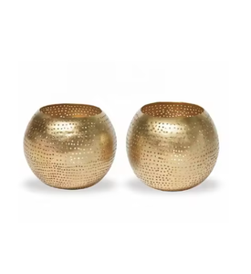 Fantaisie coloré métal artisanat bougie votive maison hôtel fête et mariage décoration luxe bougie votive pour éclairage décor - Product Image 6