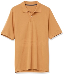 เสื้อกอล์ฟผู้ชายคุณภาพสูง ผ้าฝ้าย 100% สวมใส่สบาย ทรงหลวม แขนสั้น ดีไซน์เรียบง่าย แห้งเร็ว รับสกรีนโลโก้ตามสั่ง - Product Image 4