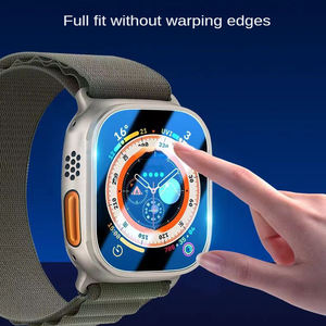 Einfache Installation von Schutz folien aus gehärtetem Glas für Ultra 1/2 49mm der Apple Watch-Serie mit HD-Displays chutz folien mit Ausrichtung werkzeug - Product Image 4