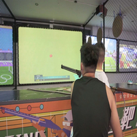 Simulador de Tiro Interactivo con Proyección VR Personalizable para Locales Deportivos Interiores y Proyectos de Entretenimiento