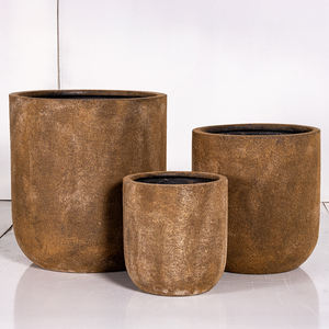 Pot en béton artisanal aux contours uniques, parfait pour le style de jardin contemporain, fabricant de qualité supérieure - Product Image 2