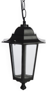 Lanterna da giardino a sospensione per esterni a 6 lati serie Alma, alluminio IP44 (GSC 0700074). - Product Image 1
