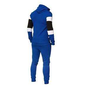 Wholesale Outdoor Casual Men Clothes Two Piece Joggers Sports Tracksuit Set Custom <b>Hoodies</b> and Sweatpants Tracksuit Set - Product Image 5