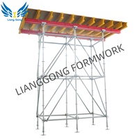 Plate-forme de poutre de cage d'ascenseur et de mur de noyau durable réglable Lianggong pour le coulage du béton de la cage d'as