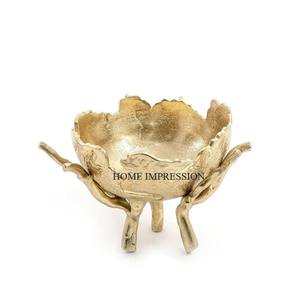 Bol à fruits jetable au design moderne, écologique, pour la table, décoration, rangement de légumes, bol profond en aluminium - Product Image 4