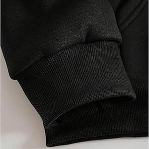 Venta al por mayor de diseño personalizado de los hombres Full Zip up Hoodie Quick Dry 100% algodón para el invierno OEM diseñado - Product Image 4