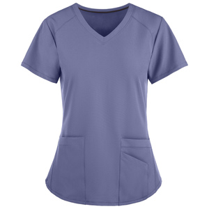 Tops médicos antiarrugas para mujer OEM venta al por mayor nuevo diseño de calidad superior hermosos tops médicos para mujer en todos los colores - Product Image 6