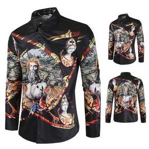 T-shirt hawaïen 100% coton de haute qualité avec motif de fleur imprimé, personnalisé pour l'été, nouvelle collection - Product Image 3