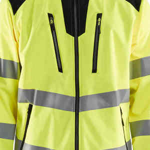 Custom Mens Mechanic <b>Work</b> Jacket <b>Waterproof</b> Heavy Duty Industrial Safety Workwear Hi Visibility Polyester Durable Cheap - Product Image 4