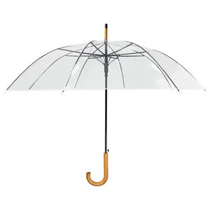 Parapluie promotionnel transparent personnalisé Murray, gadgets personnalisables - Product Image 5