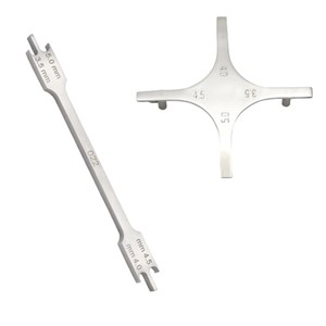 Positionnement manuel du support Star Boone Jauge de hauteur Type de mèche Instrument chirurgical orthopédique en acier inoxydable de qualité allemande MEDZORA - Product Image 1