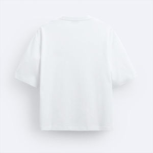 Camiseta cuadrada para hombre de alta calidad 2025, Camiseta de algodón 100% para hombre, camisetas holgadas con estampado de logotipo personalizado, servicio OEM - Product Image 2