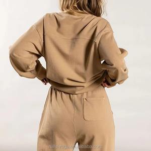 Ensemble pantalon deux pièces pour femmes Survêtement Vêtements d'automne Jogging de sport à capuche Ensemble 2 pièces pour femmes - Product Image 2