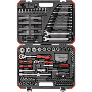 ชุดประแจบล็อก GEDORE 232 ชิ้น ขนาด 1/4" + 1/2"  4-32 มม. 6 จุด 72 ฟัน รุ่น R4600 สีแดง - Product Image 1