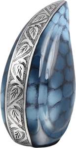 Urnas de cremación de lágrima para adultos para cenizas humanas, tamaño grande para hombre y mujer, 220 pulgadas cúbicas, venta al por mayor, suministros funerarios para entierro - Product Image 2