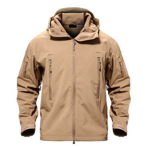 Veste Softshell Confortable et souple Streetwear de luxe personnalisé Veste Softshell à fermeture éclair en coton vierge fabrication - Product Image 1