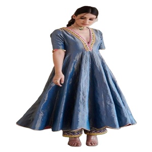 Salwar Kameez da Sposa di Design Kanya Libas per Donne in Lino - Abiti da Cerimonia, Abiti da Sposa Pesanti <span class=keywords><strong>e</strong></span> Stili Lehenga - Product Image 1