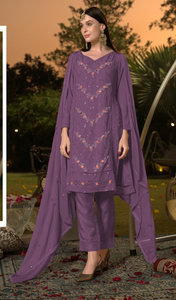 Colección exclusiva Heavy Jam Silk Designer Sal-War Suit para mujer Venta en línea - Product Image 5